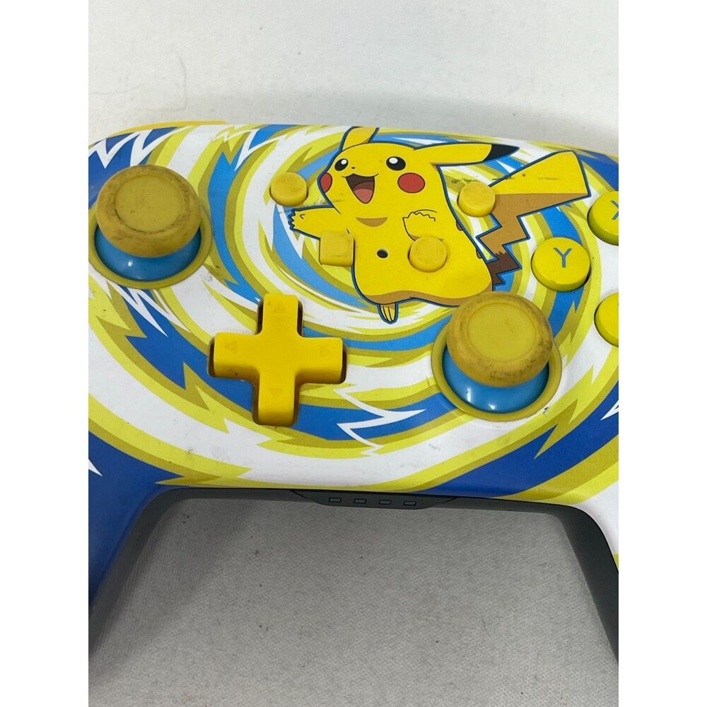 Preowned Nintendo Switch Pokemon Controller Wireless Pikachu PowerA - Picture 6 of 6